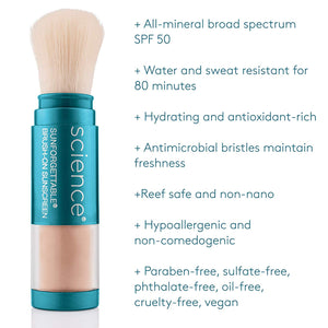 Colorescience Sunforgettable Total Protection SPF 50 Mineral Sunscreen Brush