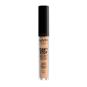 Nyx Professional Makeup Can't Stop Won't Stop Contour Concealer, Natural